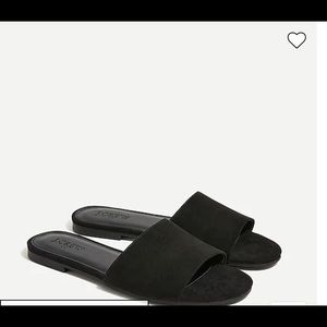 NEW J Crew One-Strap Slide Sandals